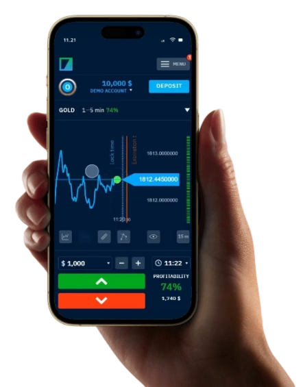 Скачать на телефон binarium